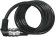 Coil Cable Lock 1150/120 black